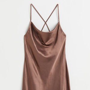 H&M Short Satin Dress
